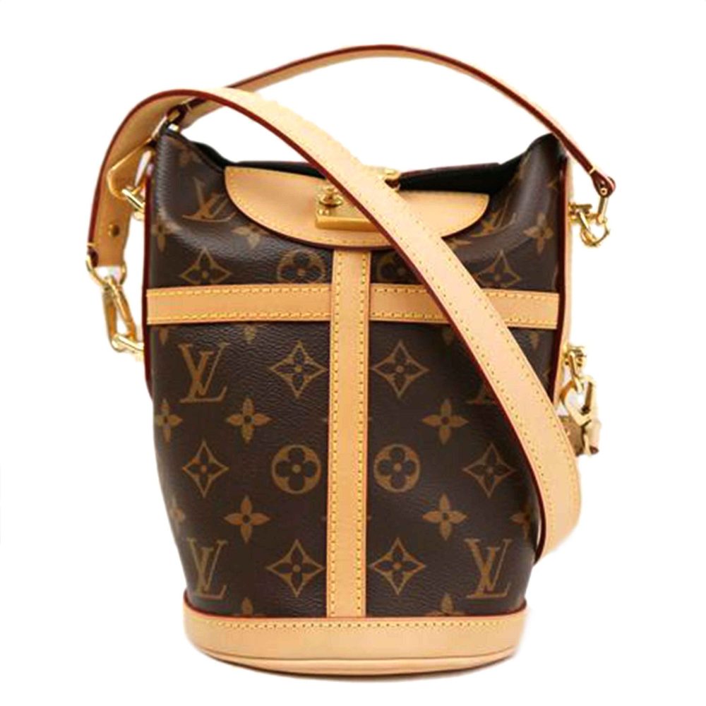 Louis Vuitton Duffel Monogram Handbag Brown